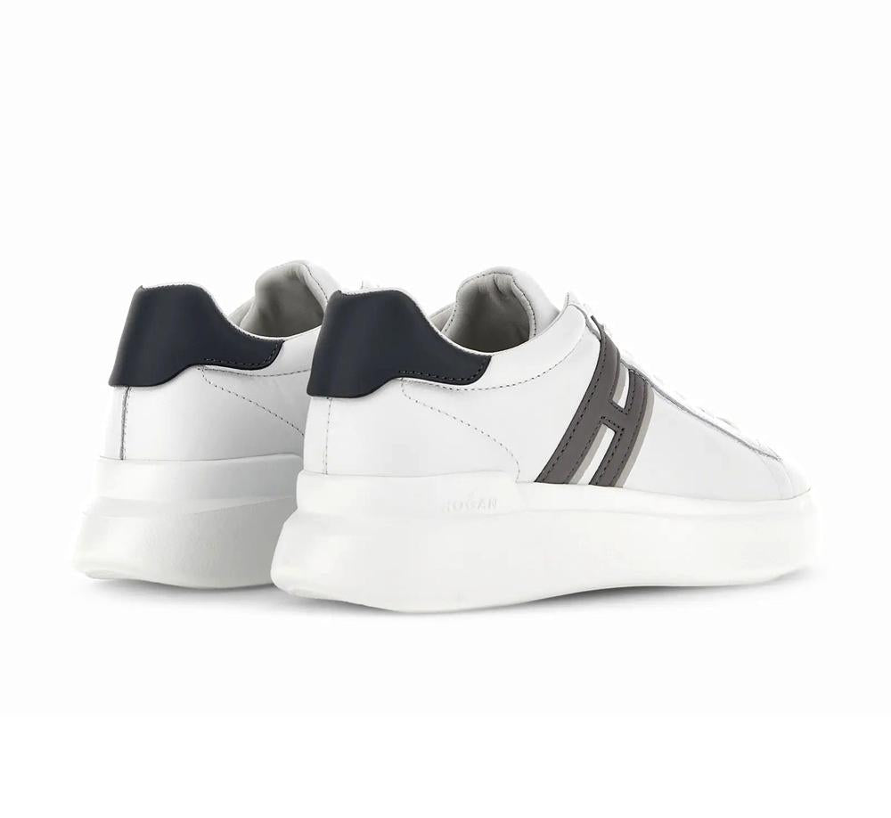 HOGAN Sneakers Hogan uomo HXM5800DV42UAI0ZCNHO239K H580 bianche pelle HXM5800DV42UAI0ZCN HO239K