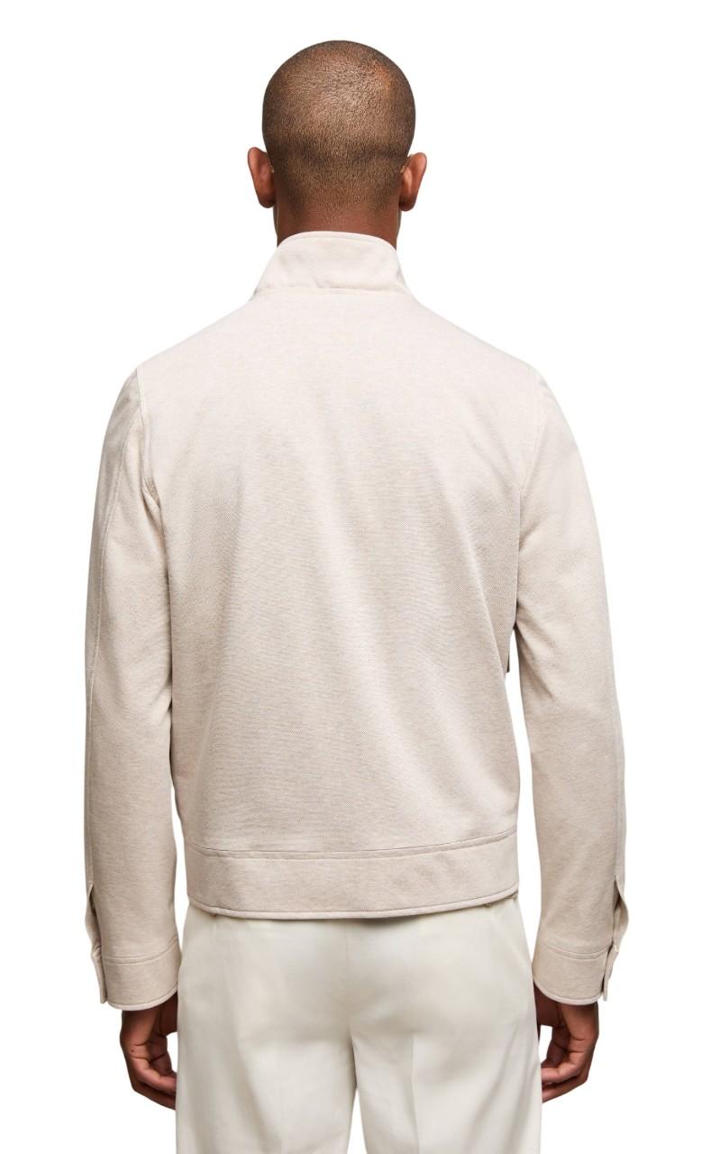 L.B.M. 1911 Giubbino L.B.M. 1911 uomo 931365200 2 jersey di cotone Beige <BR/> 931365200 2