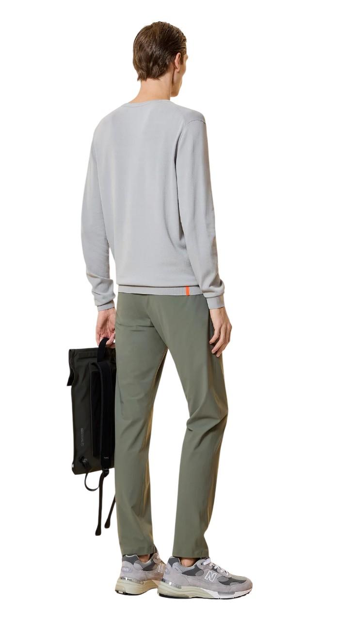 RRD Maglia RRD uomo 26104 13 Maxell Round Knit in filato stretch Grigio 26104 13