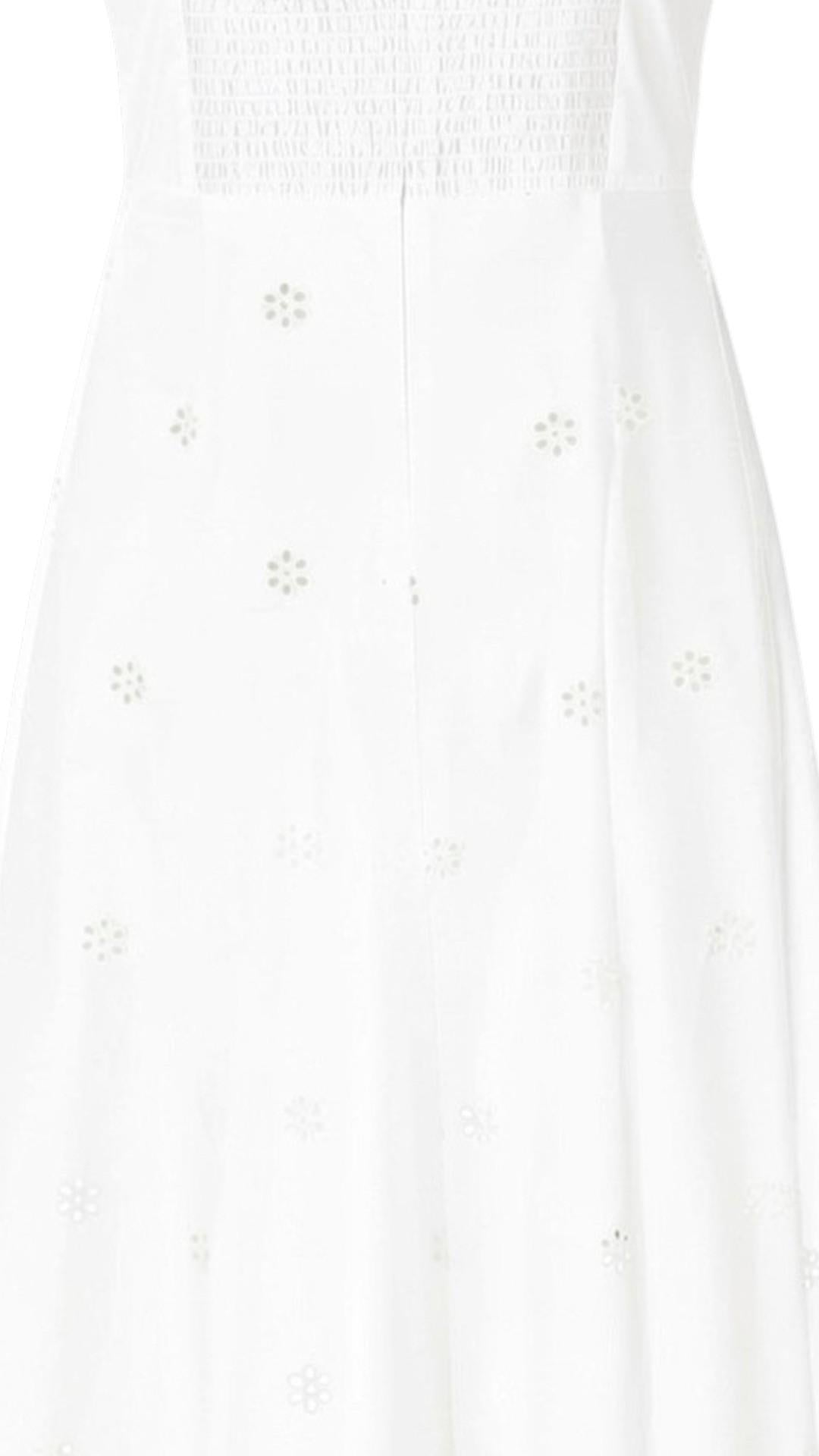 MC2 SAINT BARTH Abito MC2 SAINT BARTH donna GUA0001 00483L 01 Giuni Guadalupe in pizzo Sangallo Bianco<BR/> GUA000100483L 01