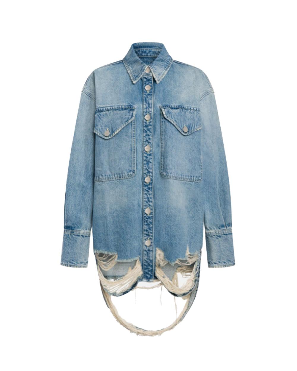 DONDUP Camicia DONDUP donna DC460DF0283DMB5 Denim DC460DF0283DMB5 800