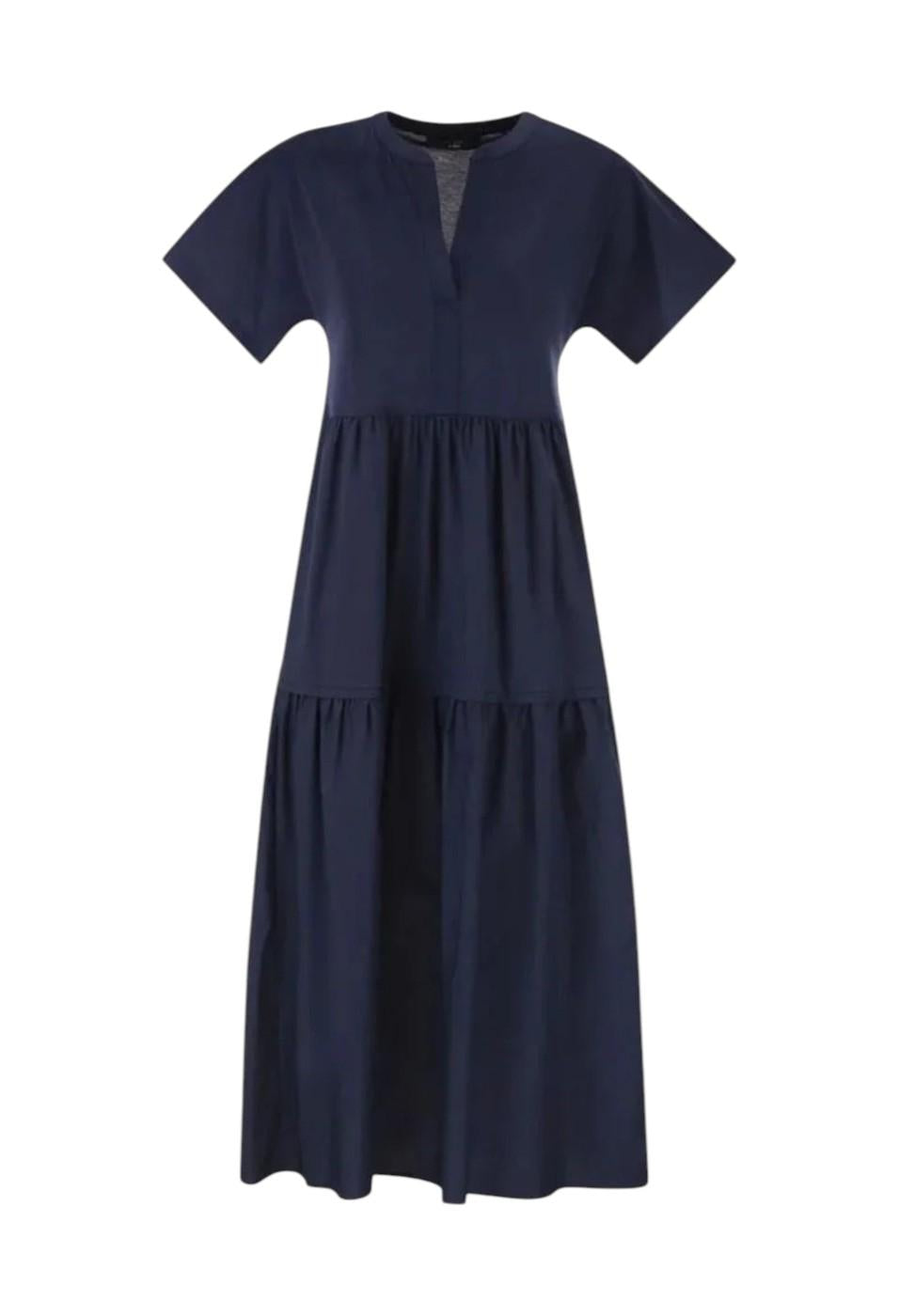 WEEKEND Abito Weekend donna 2615621032600 005 Capsula in jersey di cotone Blu<BR/> 2615621032600 005