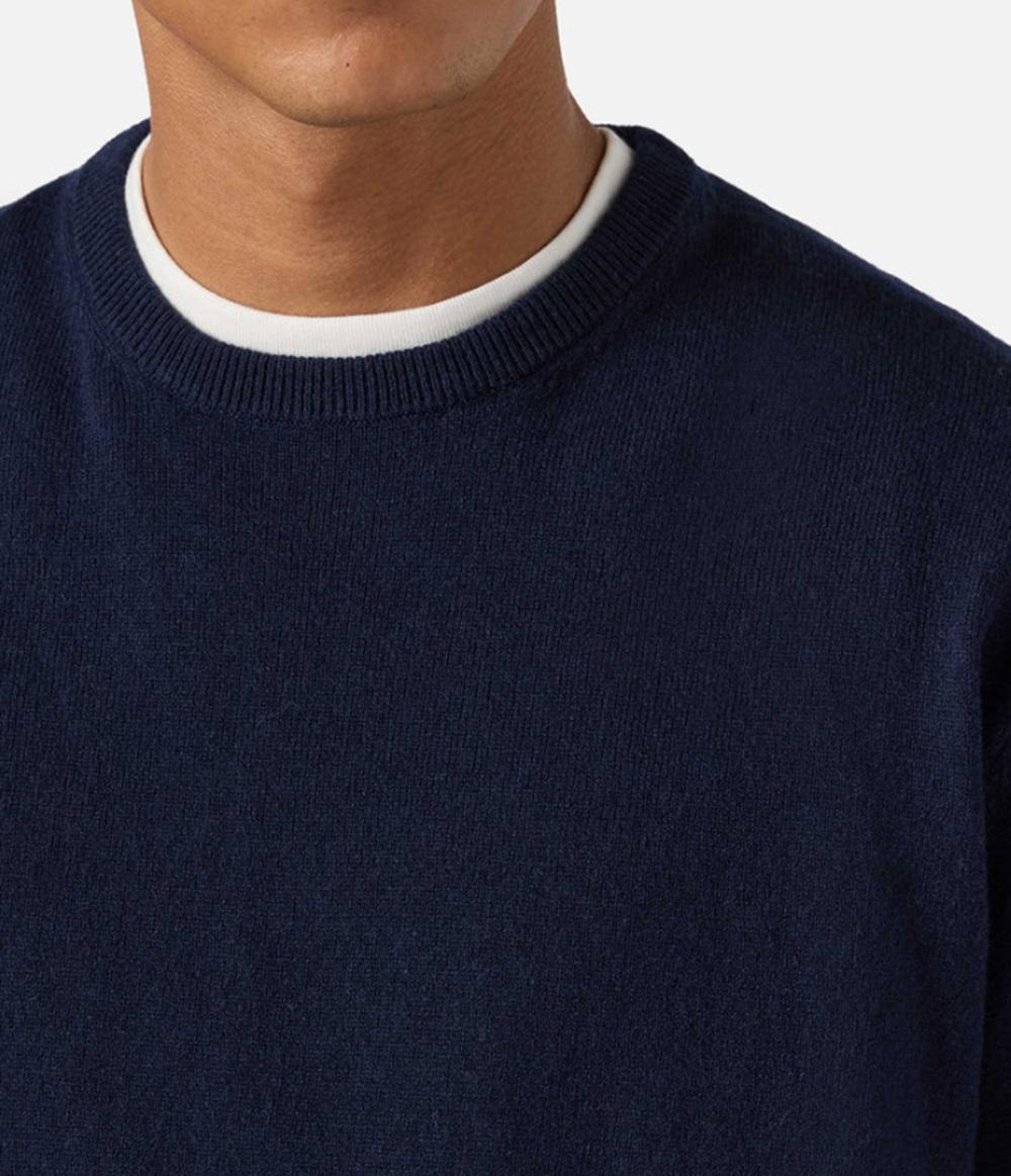 MC2 SAINT BARTH Maglione Mc2 Saint Barth uomo REGE008TEX000100017I61 regent merinocash blu REGE008 TEX0001 00017I 61