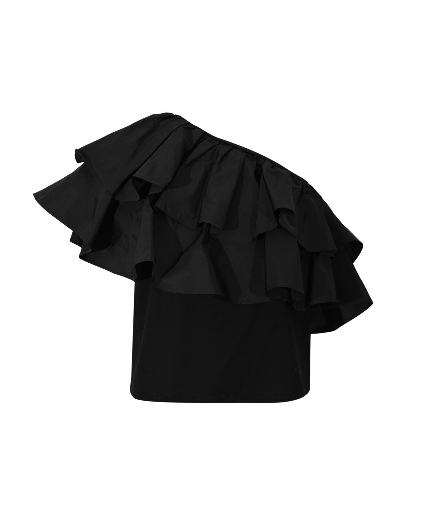STUDIO Top Studio donna 2616941014600 005 Orca couture in jersey di cotone Nero<BR/> 2616941014600 005