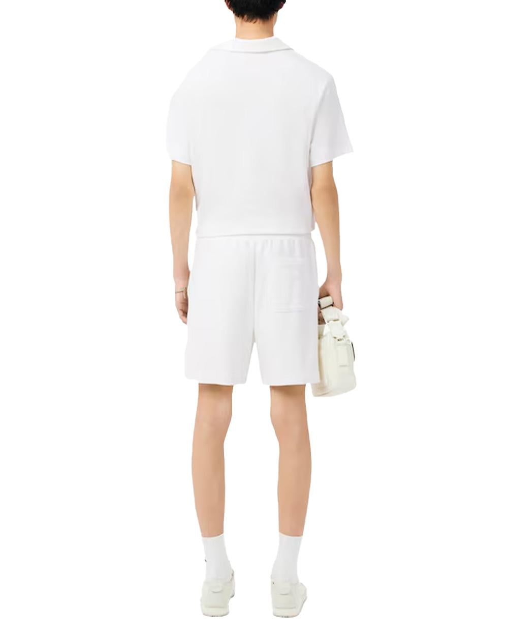 LACOSTE Bermuda LACOSTE uomo GH1973 Bianco GH1973 70V