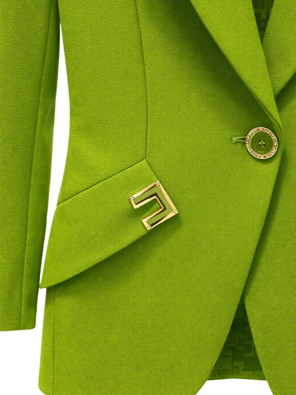 ELISABETTA FRANCHI Giacca Elisabetta Franchi donna GI21561E2EV3 Aloe <BR/> GI21561E2 EV3