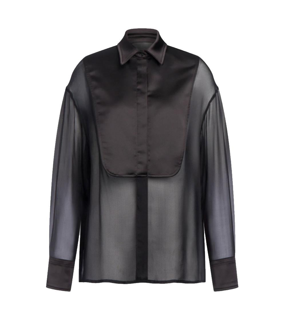 DONDUP Camicia Dondup donna DC464SF0105D nera DC464SF0105D 999