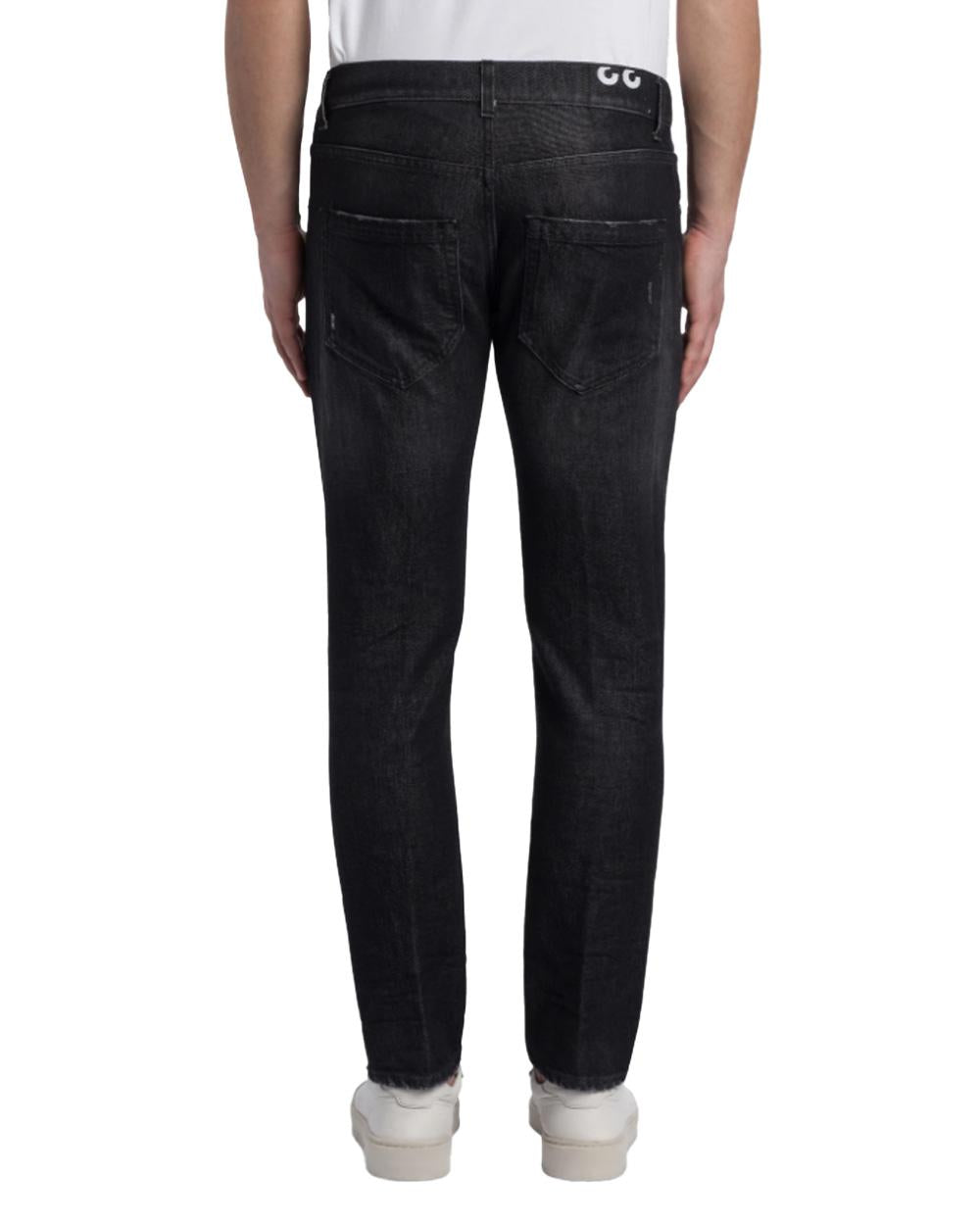 DONDUP Jeans DONDUP uomo MIUS UP168DSE377UMD8 Nero UP168DSE377UMD8 999