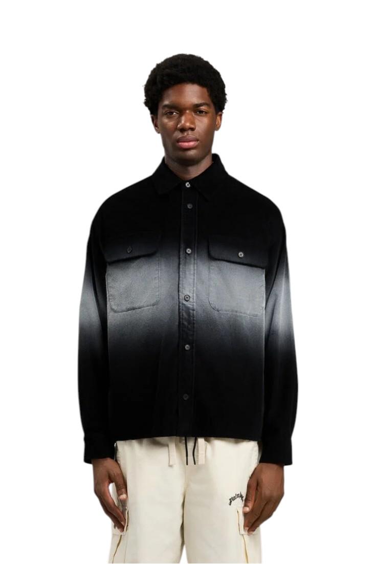 PALM ANGELS Camicia PALM ANGELS uomo PMES024 S26FAB0011003 Nero PMES024S26FAB001 1003