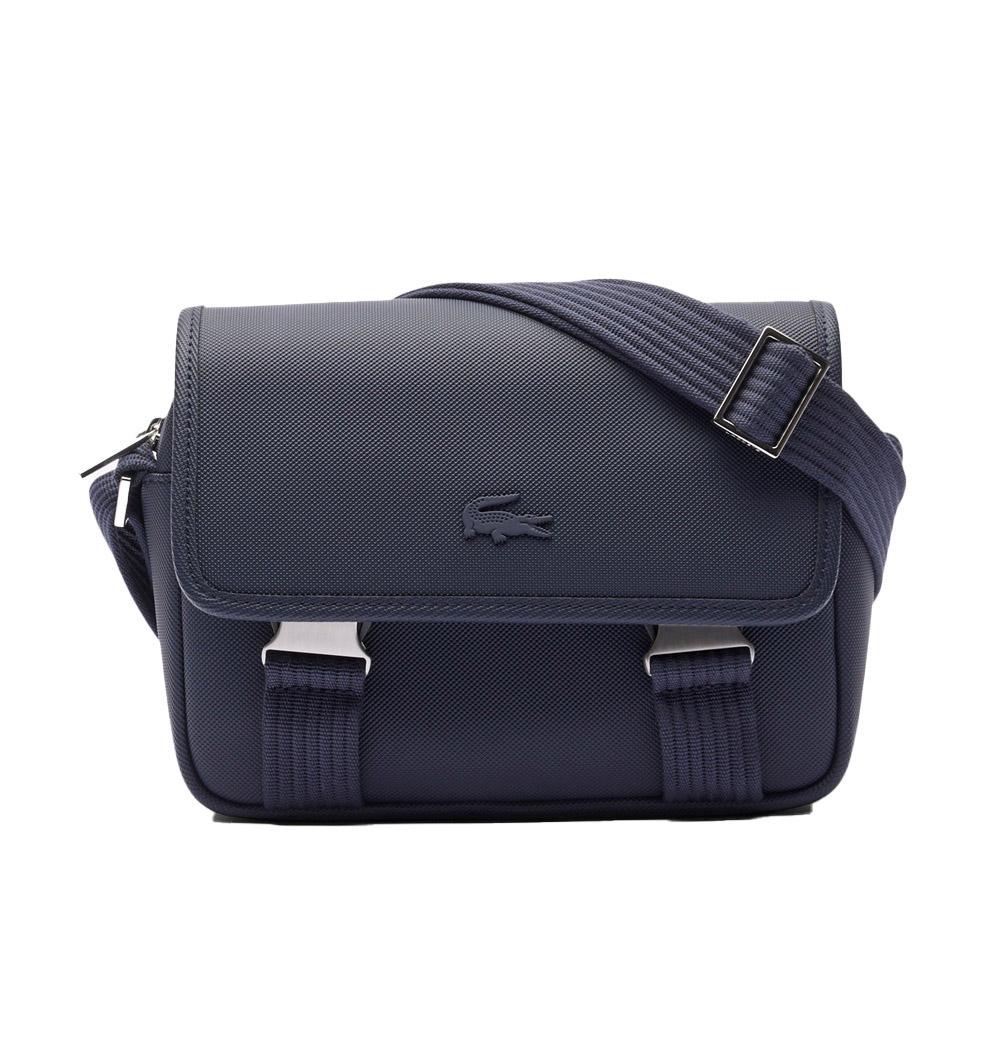 LACOSTE Borsa Lacoste uomo NH4858166 Blu con tracolla NH4858 166