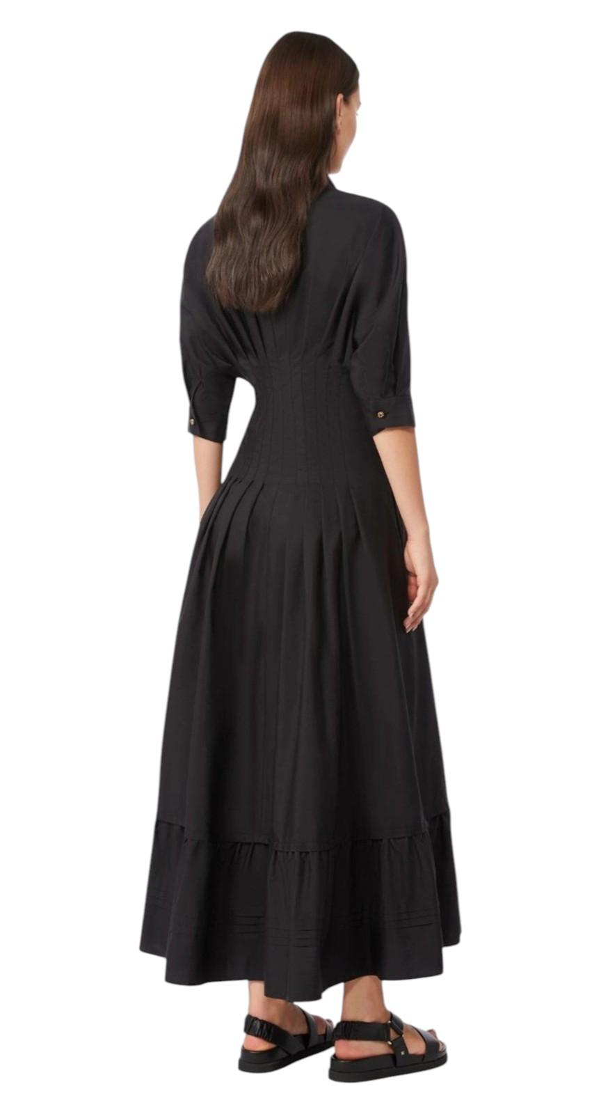 STUDIO Abito Studio donna 2616221032600 004 Cera in popeline di cotone Nero<BR/> 2616221032600 004
