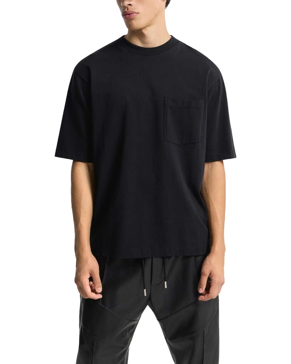 DSQUARED2 T-shirt DSQUARED2 uomo Technicolor Loose Fit S74GD1559D20106 Nera loose girocollo stampa logo cotone S74GD1559D20106 900