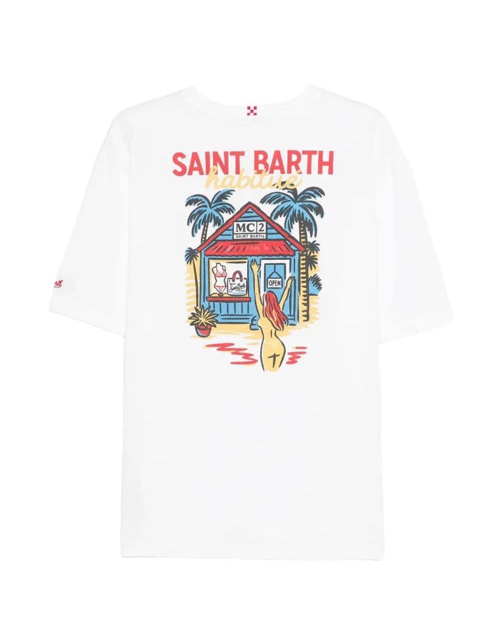 MC2 SAINT BARTH T-shirt Mc2 Saint Barth uomo Delmar sb shop bianca DLR000104313L 01N