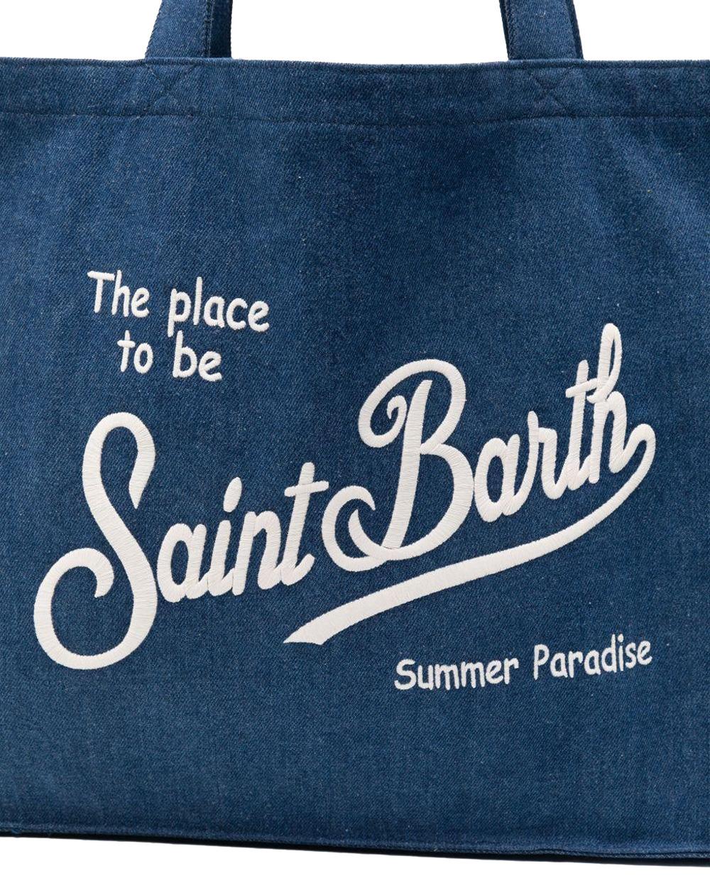 MC2 SAINT BARTH Borsa MC2 SAINT BARTH donna ESSENTIAL DENIM EBAGN00600431L Blu EBAGN00600431L 01