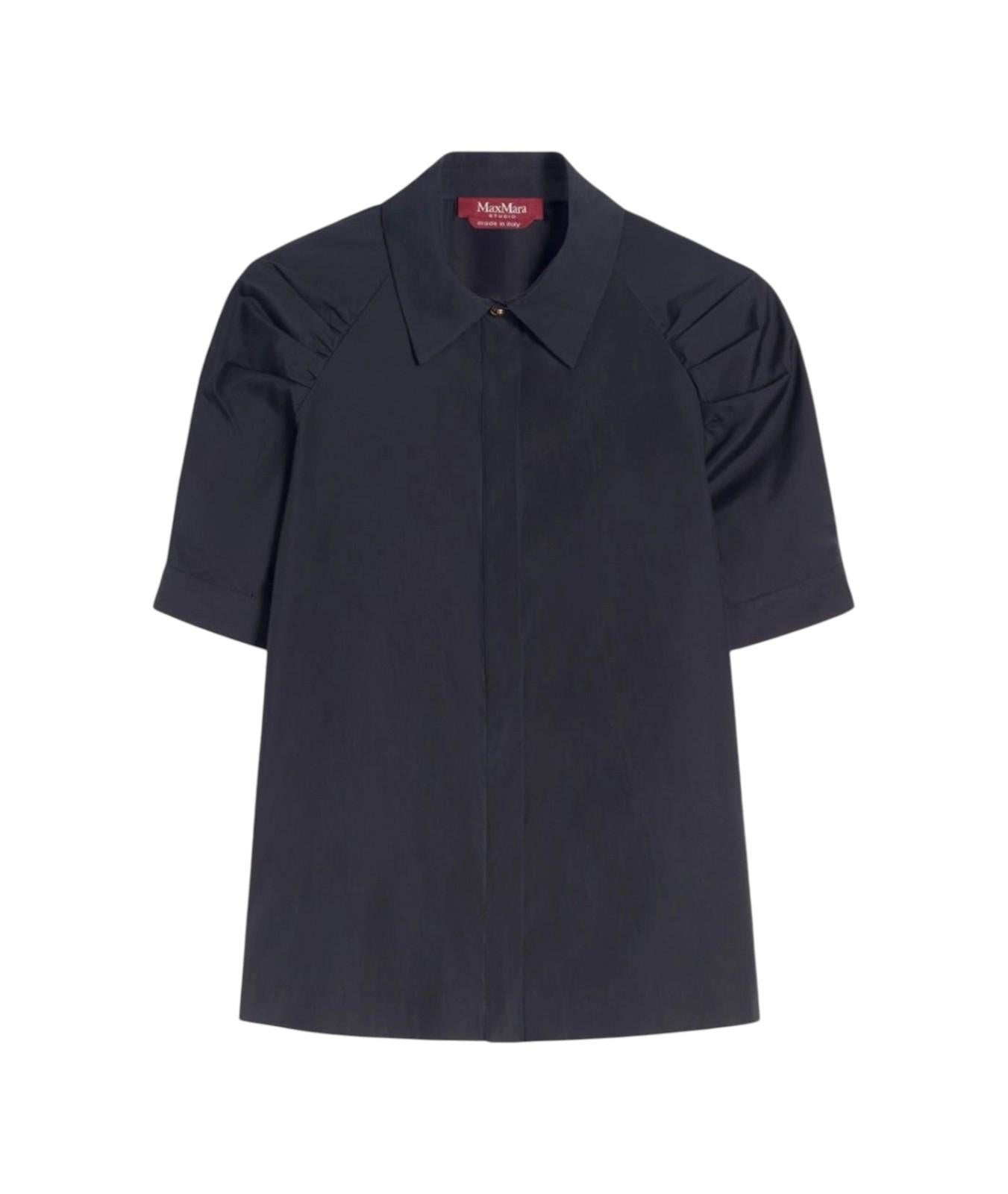 STUDIO Camicia Studio donna 2616111032600 004 Amore in popeline di cotone Nero<BR/> 2616111032600 004