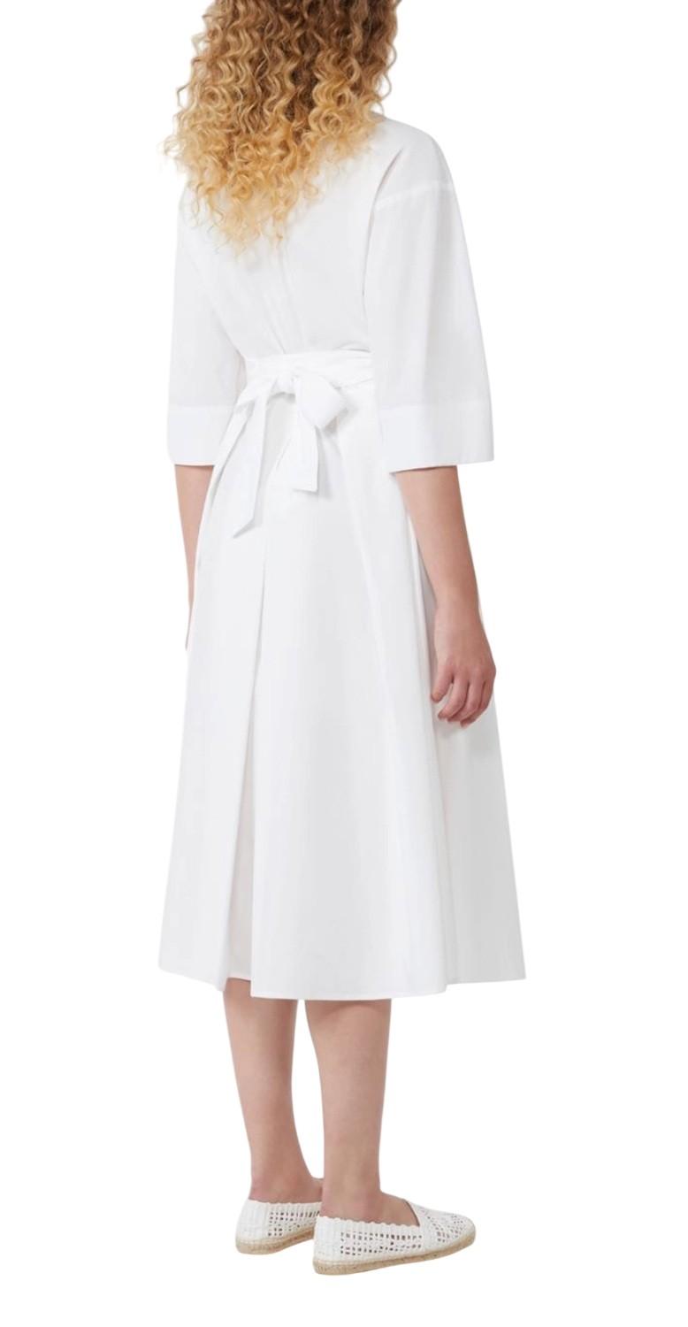 WEEKEND Abito Weekend 2615221062600 005 Padana chemisier midi Bianco<BR/> 2615221062600 005