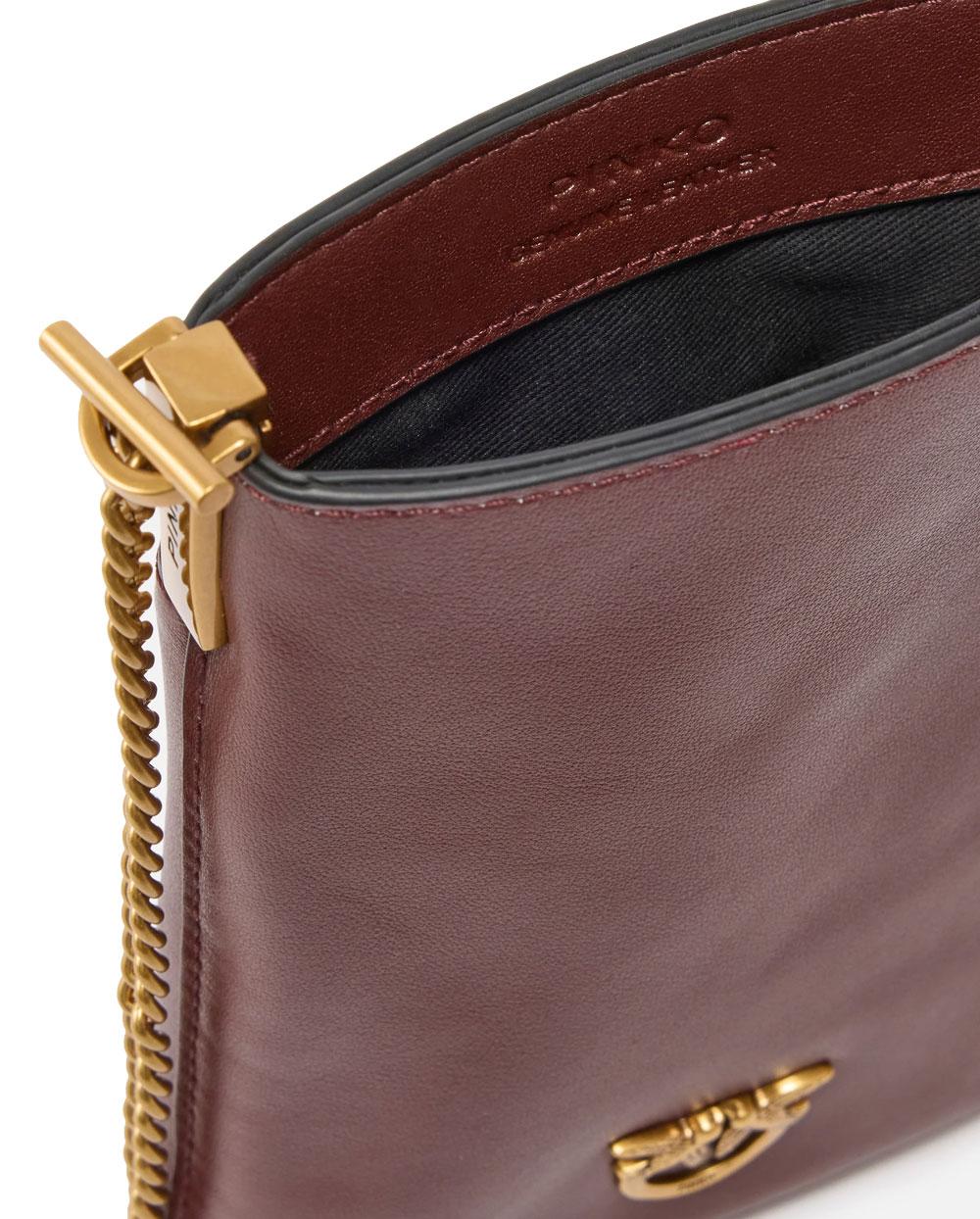 PINKO Phone case Pinko donna 106403A0QO bordeaux 106403A0QO R49Q