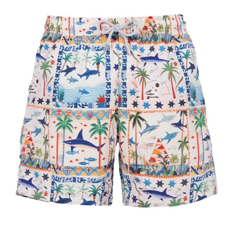 MC2 SAINT BARTH Costume MC2 Saint Barth uomo GUSTAVIA02893H10 multicolor egyptian sharks GUSTAVIA02893H 10