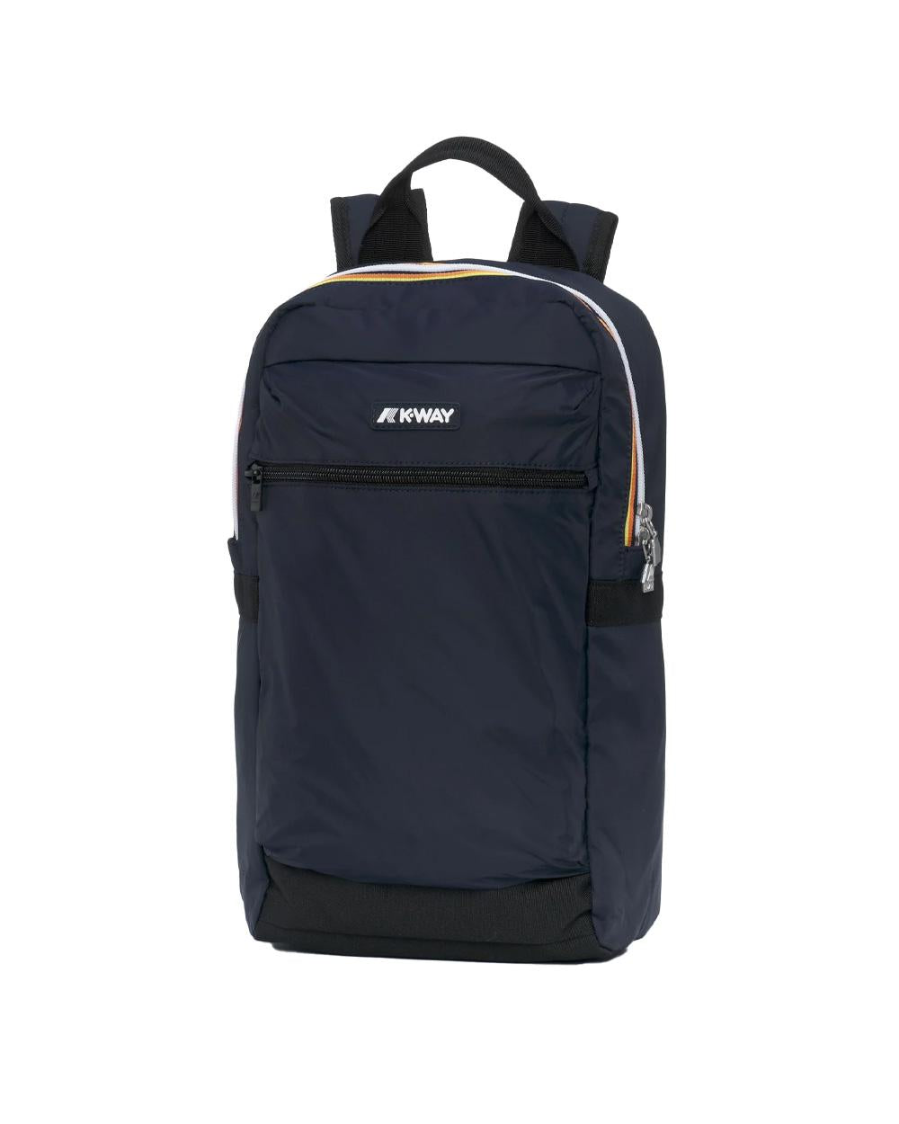 K-WAY Zaino K-WAY unisex K8148CW MID LAON Blu idroreppellente spallacci tasca logo K8148CW K89
