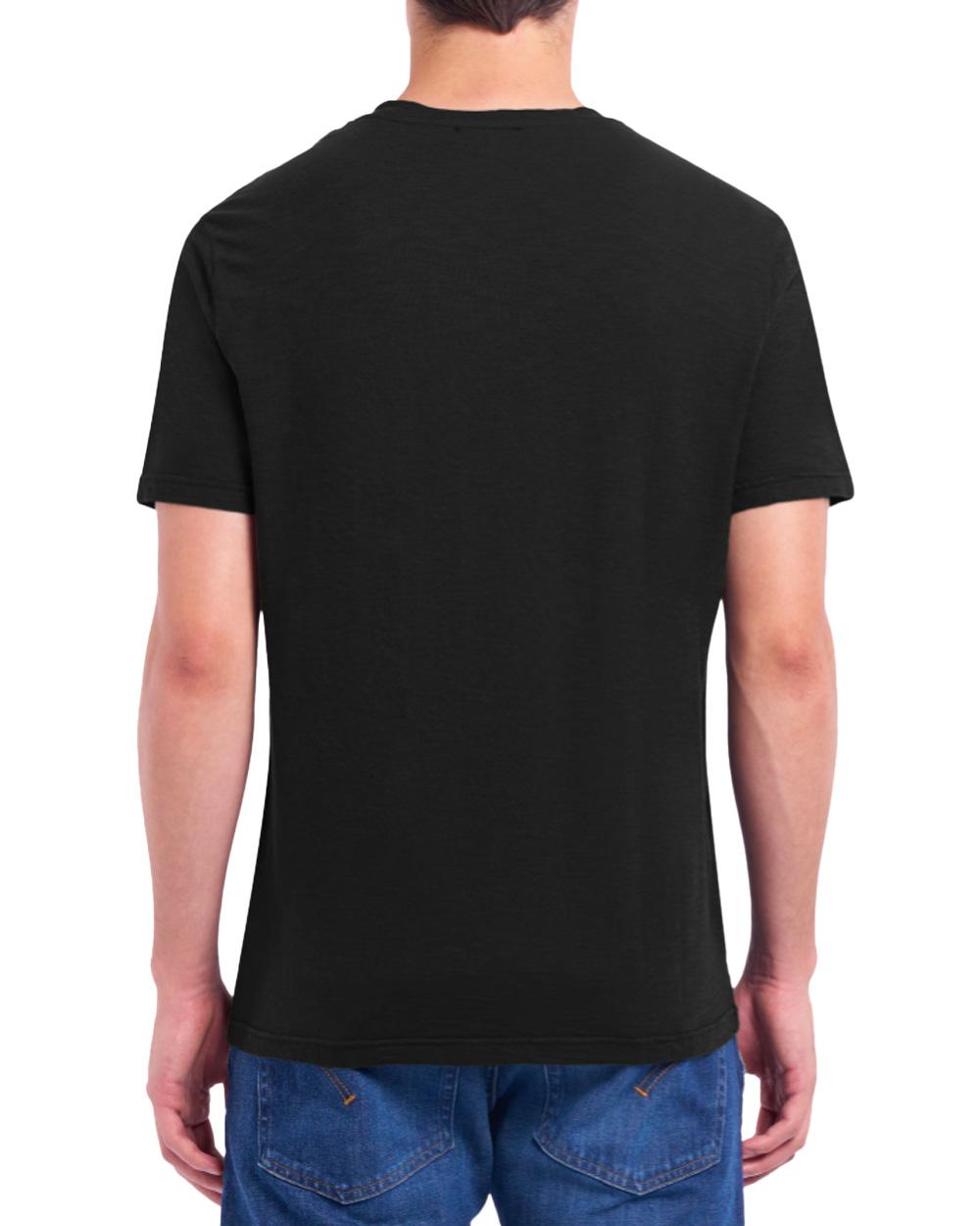 DONDUP T-shirt DONDUP uomo US198JF0271ZL4 Nero girocollo regular a maniche corte US198JF0271ZL4 999