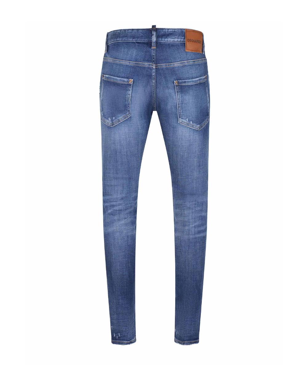 DSQUARED2 Jeans DSQUARED2 uomo S74LB1927S30872 Blu slim fit bottoni stone wash S74LB1927S30872 470