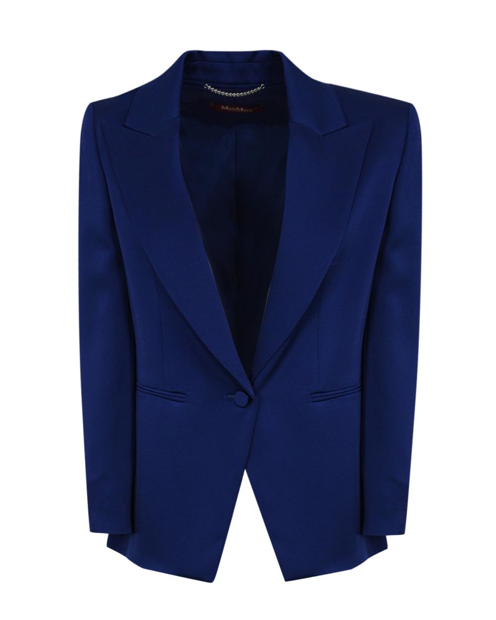 STUDIO Blazer Studio Max Mara donna Galazia 2516041023600 Blu scollo a v revers polsini vestibilità over 2516041023600 036