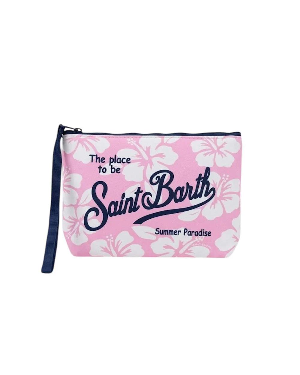 MC2 SAINT BARTH Pochette MC2 SAINT BARTH donna ALINE SIMPLE HIBISCUS ALIN00102274L Rosa <BR/> ALIN00102274L 20