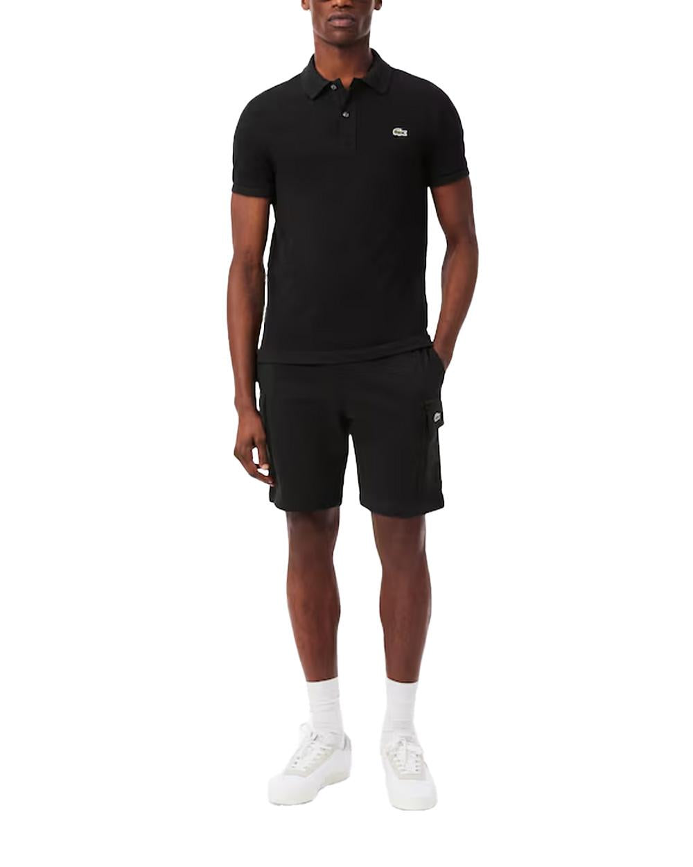 LACOSTE Bermuda LACOSTE uomo GH9743 Nero<BR/> GH9743 031