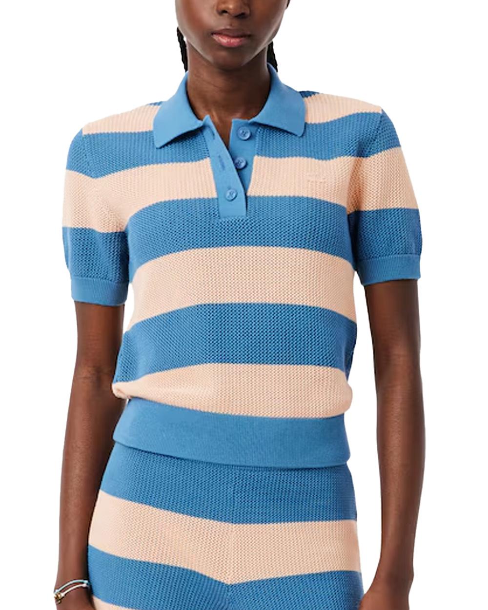 LACOSTE Maglia LACOSTE donna AF9847 Blu<BR/> AF9847 4IP