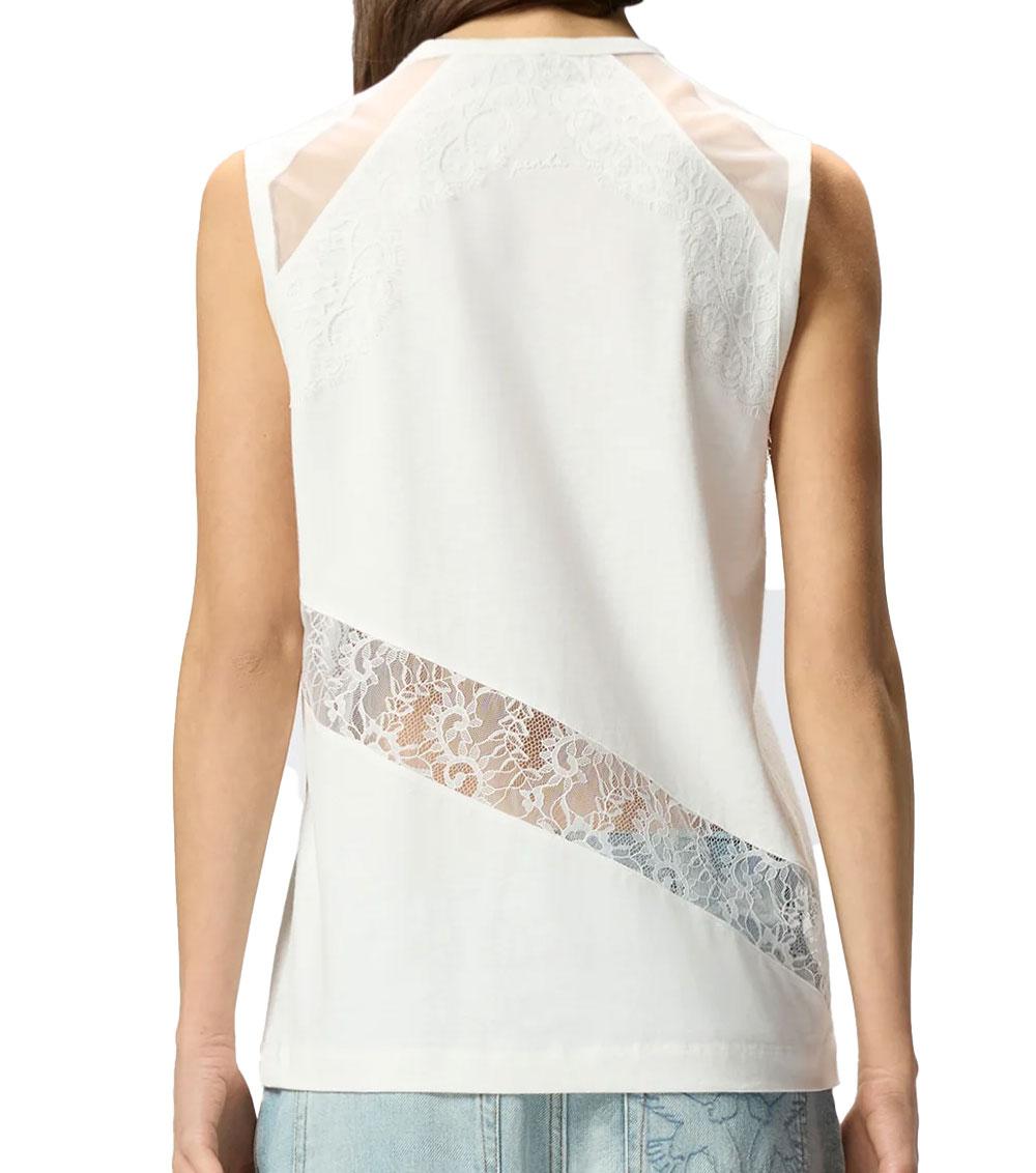 PINKO Top Pinko donna 106291A335 Molly bianco 106291A335 Z05