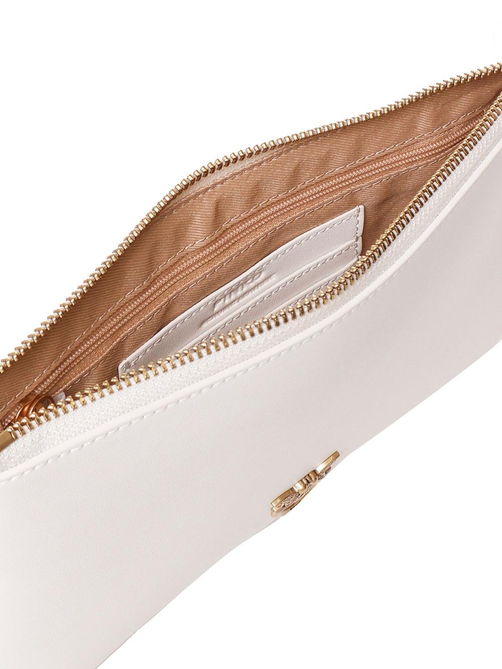 PINKO Borsa Pinko donna 100455 A0F1Z14Q bianca oro 100455 A0F1 Z14Q