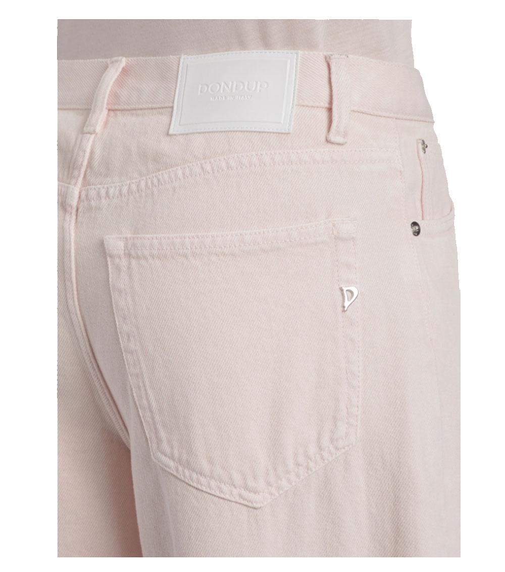 DONDUP Jeans Dondup donna DP849BF0018Y Dakota rosa loose fit in bull fisso<BR/><BR/> DP849BF0018Y 511