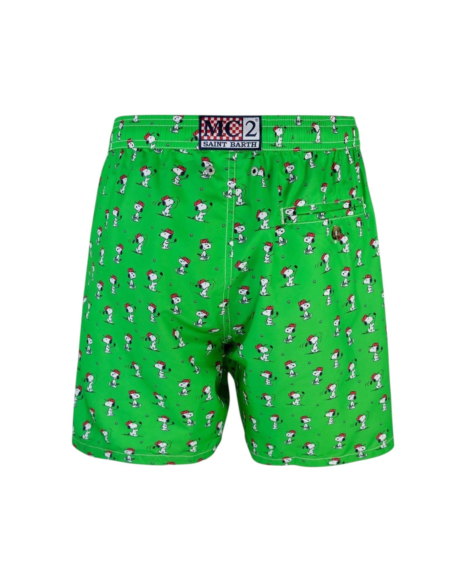 MC2 SAINT BARTH Costume MC2 SAINT BARTH uomo LIG0003 0790 555 Lighting Micro Snoopy Golf Family Verde smeraldo LIG000307960L 55