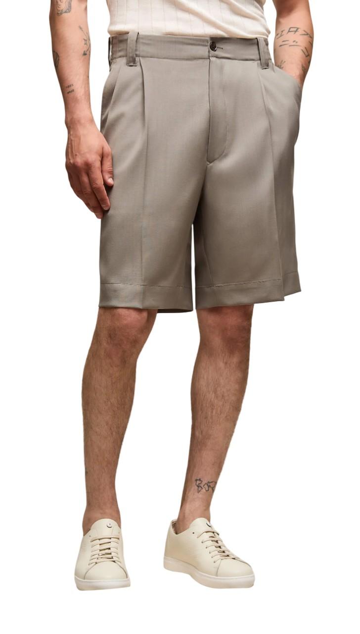 L.B.M. 1911 Bermuda L.B.M. 1911 uomo 818364213 4 Mark in lana Tortora<BR/> 818364213 4
