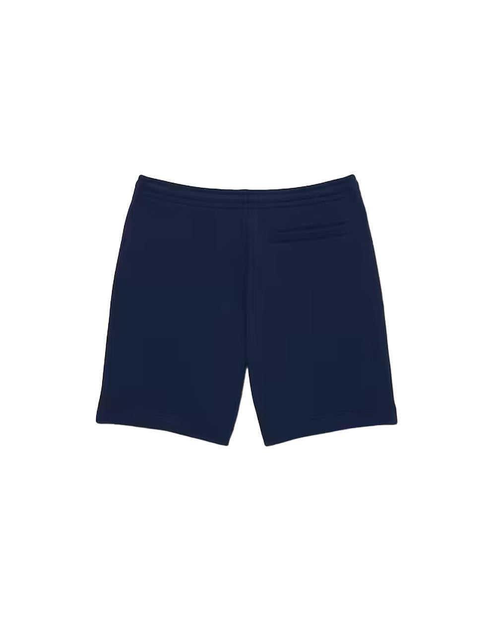 LACOSTE Bermuda LACOSTE uomo GH9860 Blu coulisse taglio dritto tasche coccodrillo GH9860 166