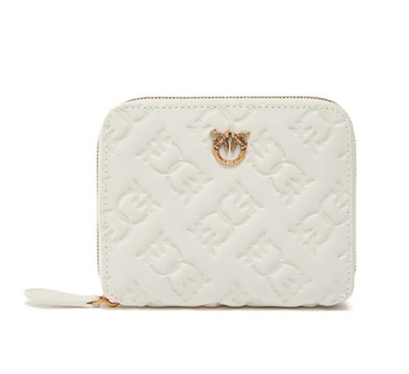 PINKO Portafoglio Pinko donna 100249 A1YBZ14Q bianco oro 100249 A1YB Z14Q