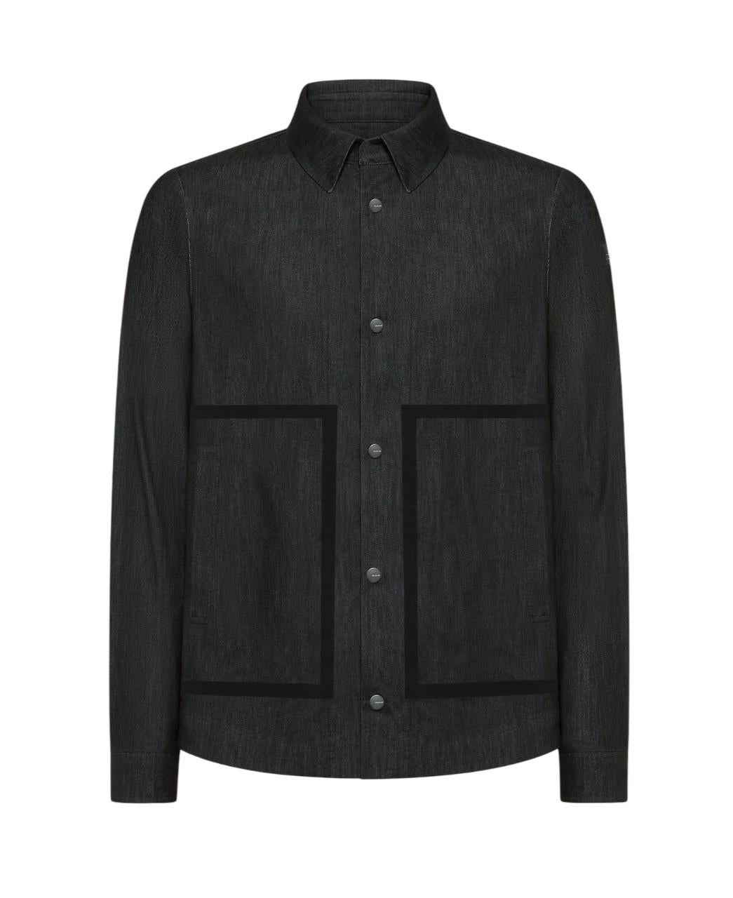 RRD Giacca RRD uomo 26017 10 Marina Overshirt Jkt in tessuto tecnico Nero <BR/> 26017 10