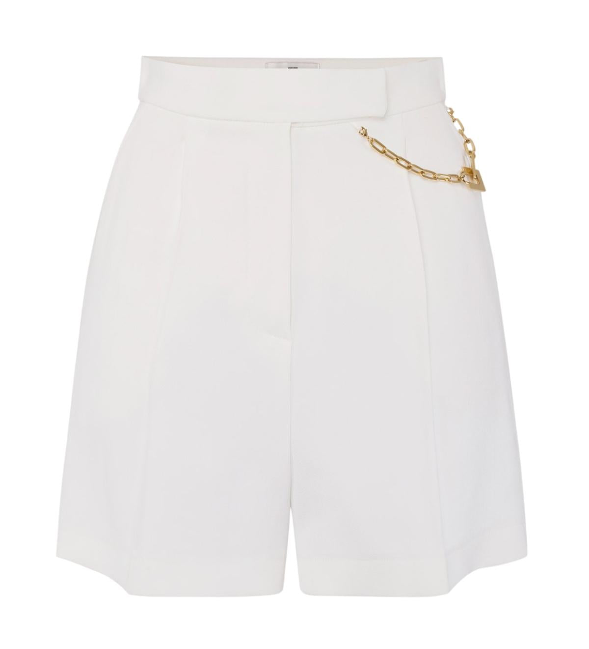 ELISABETTA FRANCHI Bermuda Elisabetta Franchi donna SH00561E2229 Iconic Collection Argilla<BR/> SH00561E2 229