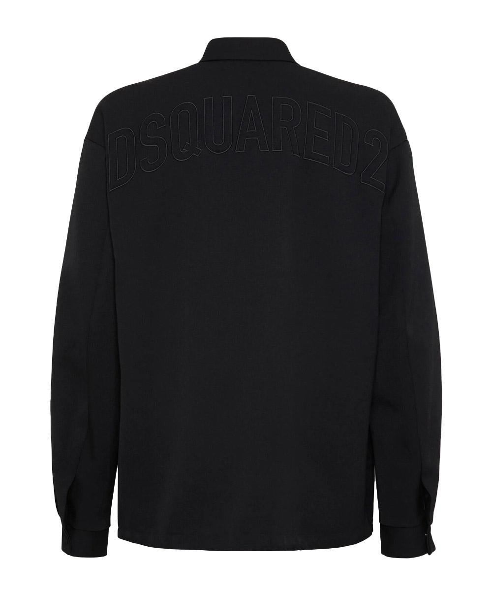 DSQUARED2 Giubbino Dsquared2 uomo S74AM1631D35322900 Nero Lana <BR/><BR/> S74AM1631D35322 900