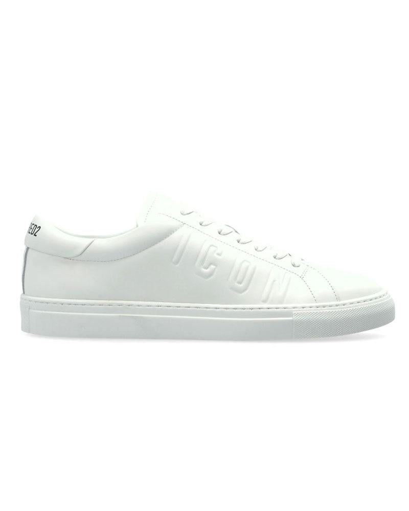 DSQUARED2 Sneakers Dsquared2 uomo SNM041801507620 bianca logo <BR/><BR/> SNM041801507620 M1048