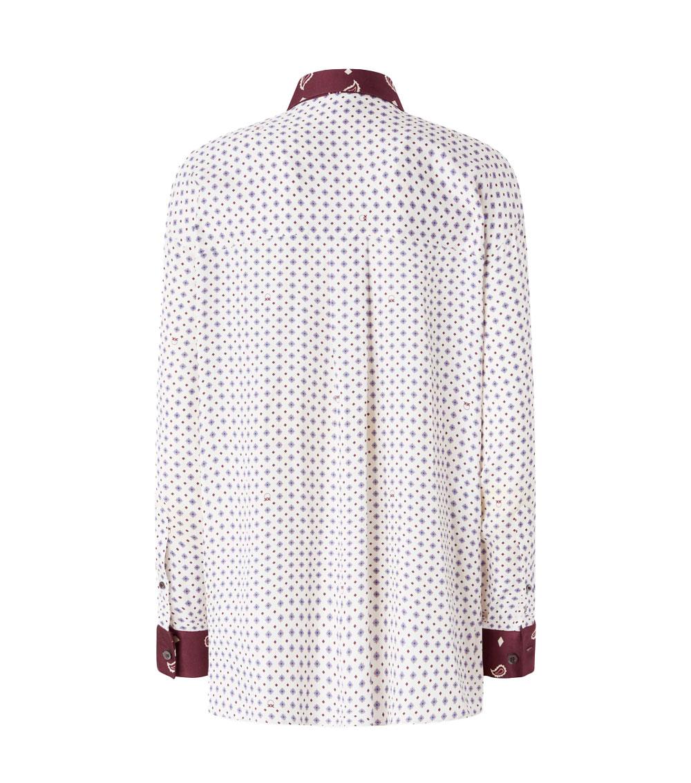 PINKO Camicia donna Pinko 106202A31K Cher fantasia cravatteria e stampa piazzata<BR/> 106202A31K YR1