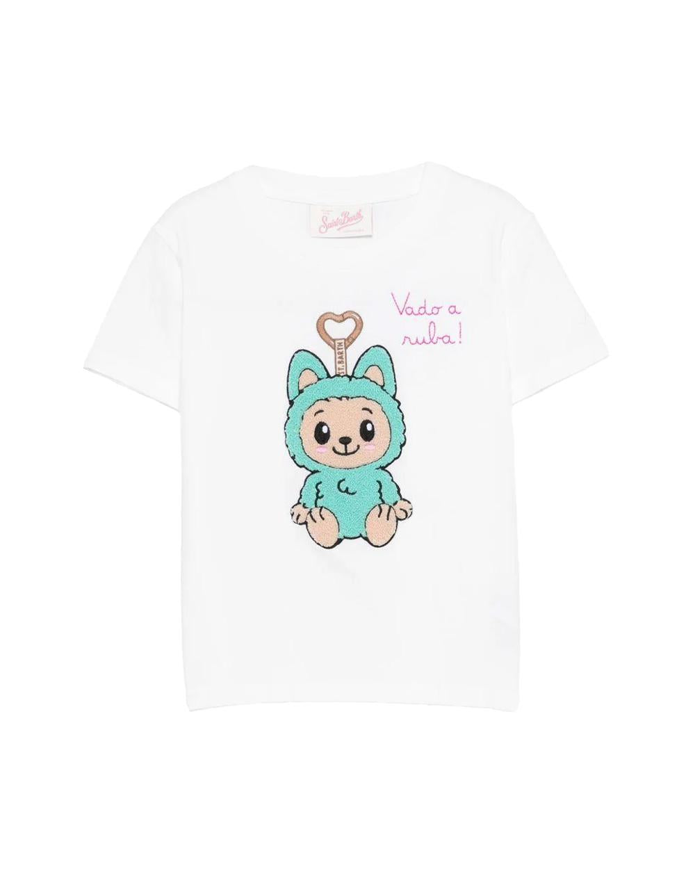 MC2 SAINT BARTH T-shirt MC2 SAINT BARTH bambina ELLY00102132L Bianca ELLY00102132L 01