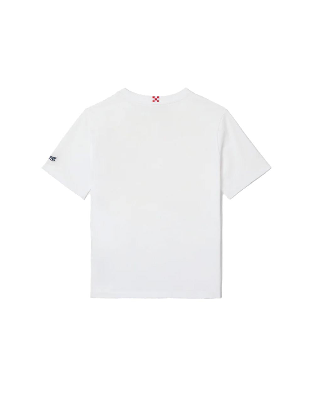 MC2 SAINT BARTH T-shirt MC2 SAINT BARTH bambino POT000203687L Bianca<BR/> <BR/> POT000203687L 01