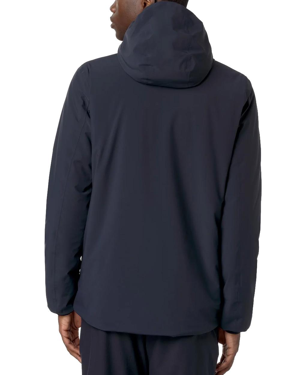 K-WAY Giubbino K-WAY uomo JACK ST WARM REVERSIBLE K6128VW Blu/Verde design reversibile cappuccio chiusura con zip tasche multiple vestibilità slim K6128VW AG5