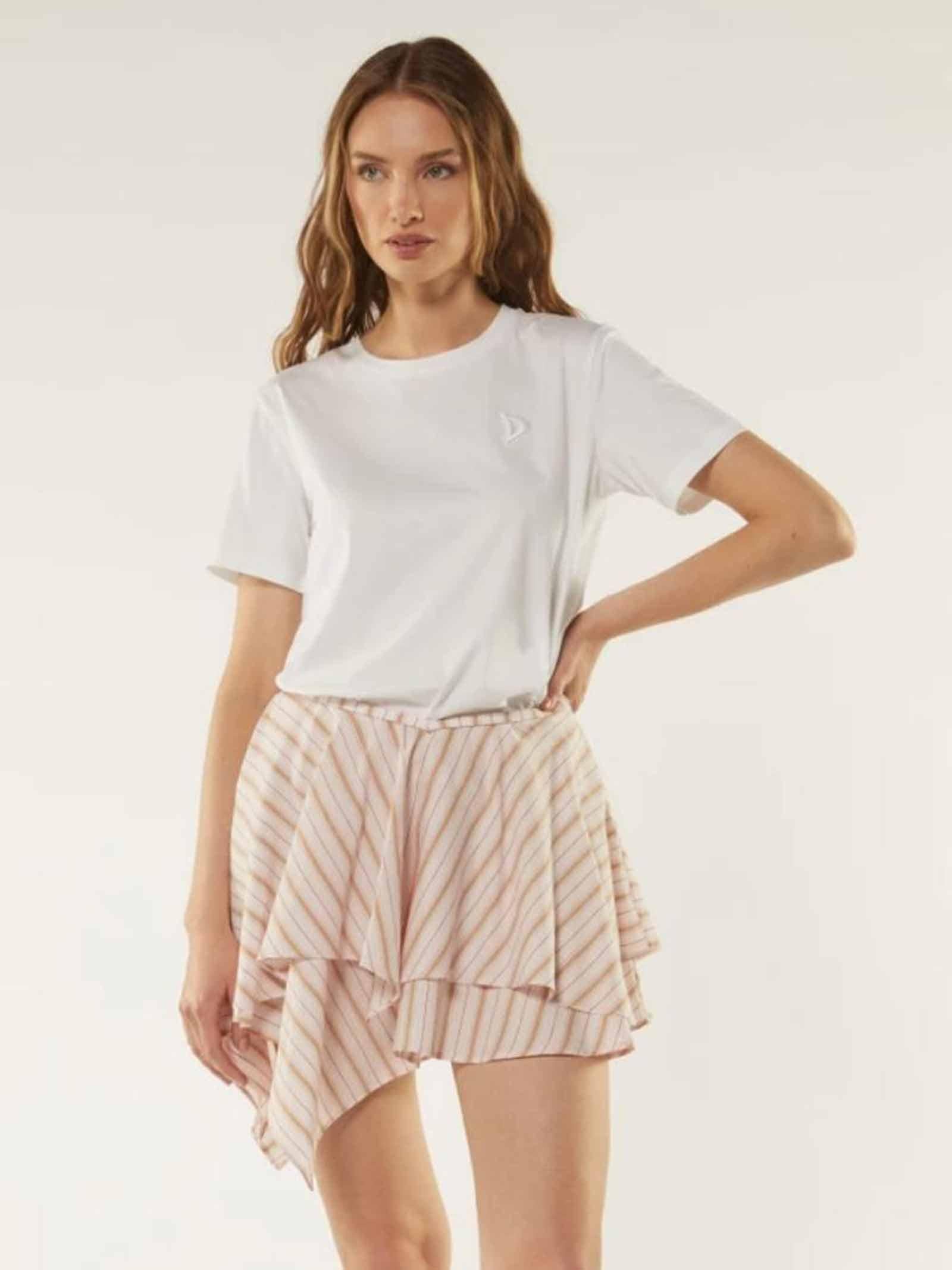 DONDUP T-shirt regular in jersey S746JF0271DFZ4 000