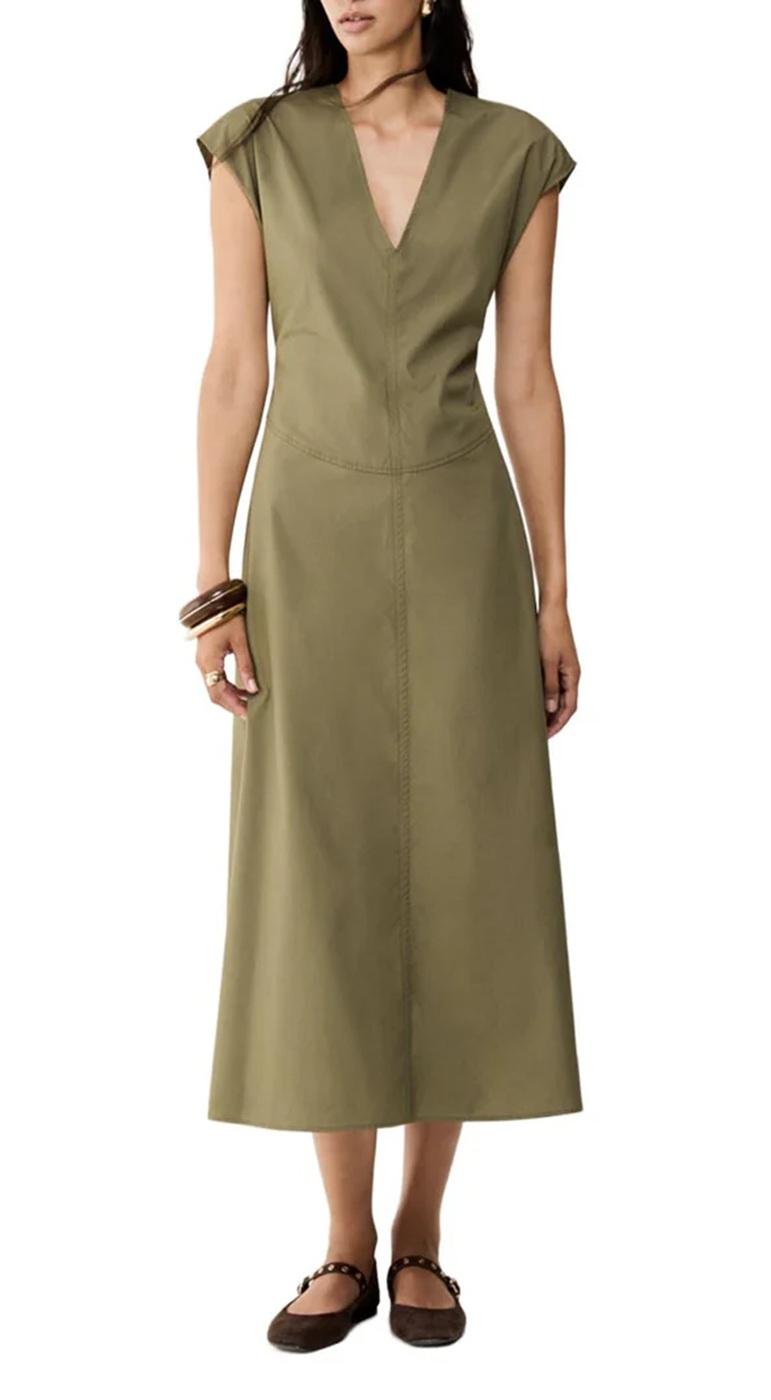 PENNYBLACK Abito Pennyblack donna 2611221173200 011 Gommoso Verde Kaki<BR/> 2611221173200 011