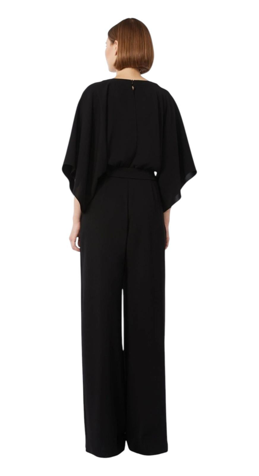 STUDIO Tuta Studio donna 2616241014600 001 Ode in cady leggero Nero<BR/> 2616241014600 001