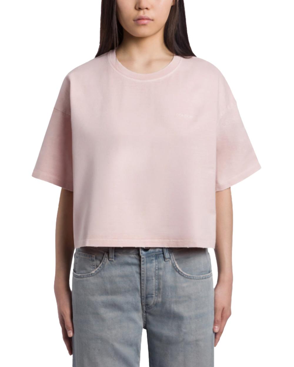 DONDUP T-shirt DONDUP donna DS077JF0352R Rosa DS077JF0352R 511