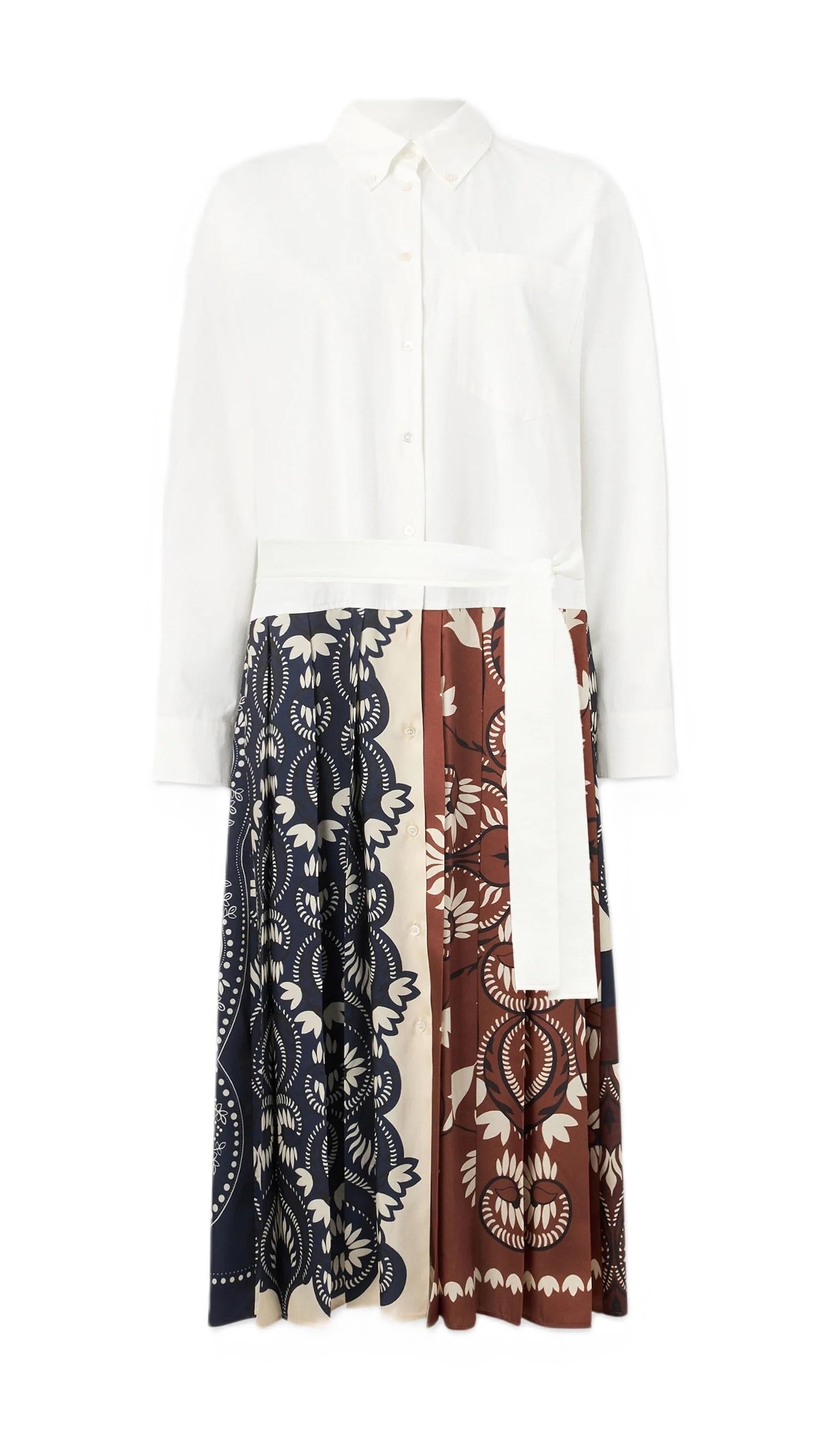 WEEKEND Abito Weekend 2615221011600 001 Ondina chemisier midi Bianco<BR/> 2615221011600 001