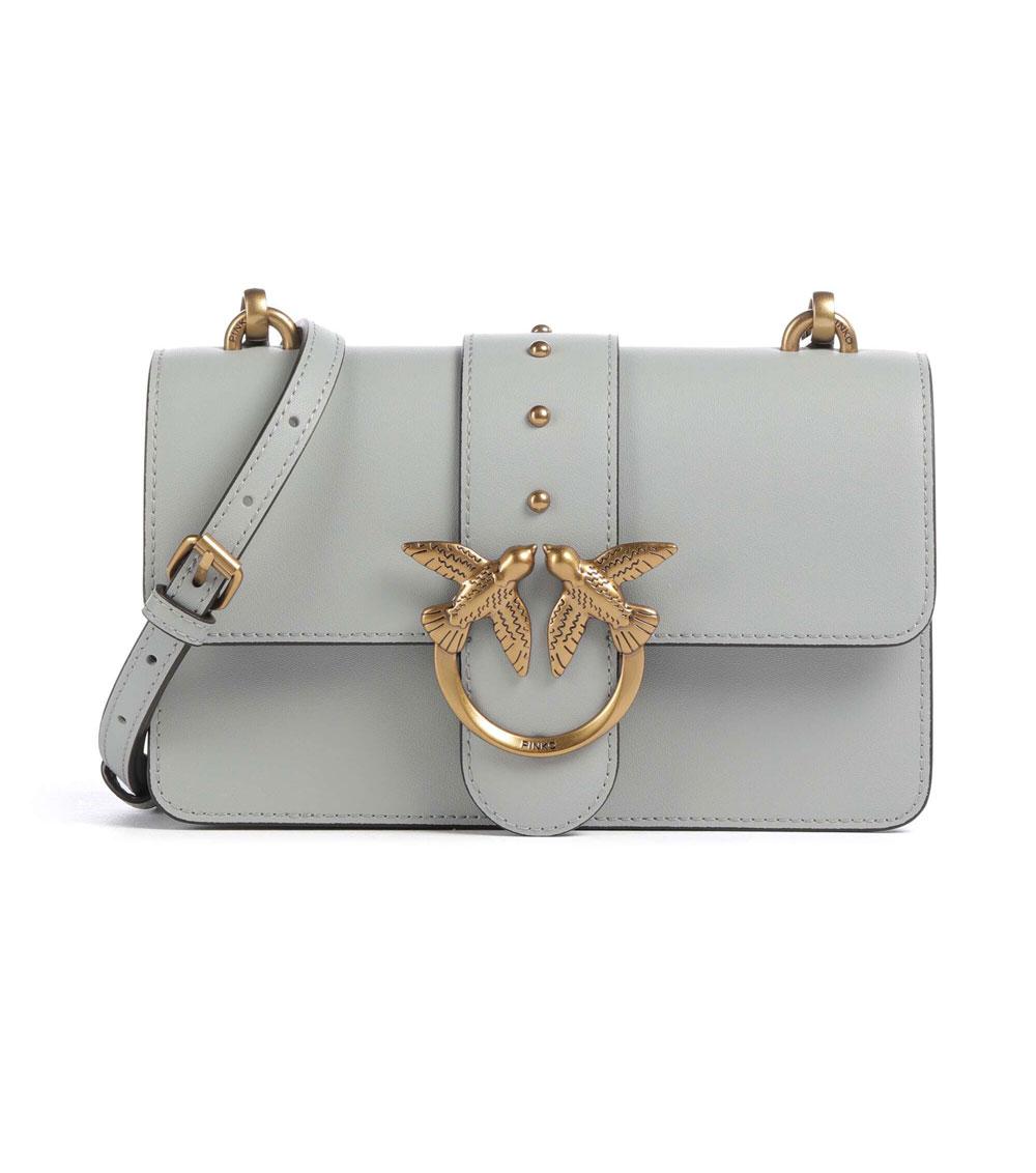PINKO Borsa Pinko donna 105856A0F1 Love Bag one grigio 105856A0F1 K32Q